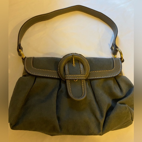 Mini Faux Suede Shoulder Bag Unbranded - Picture 1 of 8